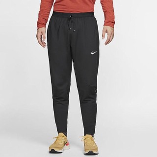 Pantaloni Nike Phenom Knit Running Barbati Negrii | MULA-34768